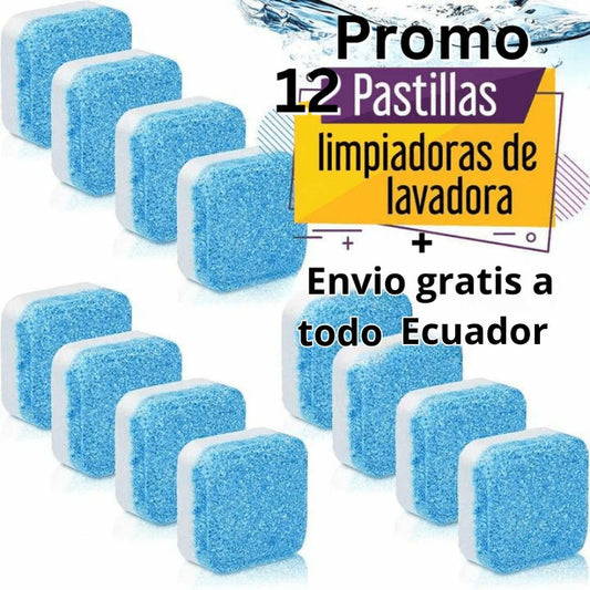 Magic Cleaner™ | Pastilla limpiadora de lavadora x 12u