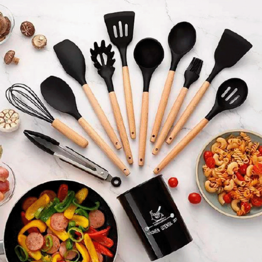 Set de 12 Utensilios de Cocina